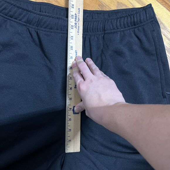 Vintage Y2K Nike Large Silver Tag Red Black Windbreaker Track Basketball Pants - Picture 5 of 10